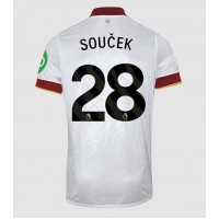 Fotbalové Dres West Ham United Tomas Soucek #28 Alternativní 2024-25 Krátký Rukáv